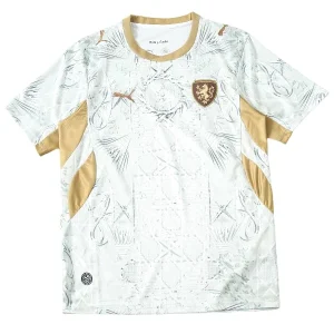 Republica Checa Camiseta 2026 Segunda Blanca - Camiseta Republica Checa | camisetafutbolshop