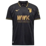 FC Augsburg Camiseta 2025 2026 Tercera Negra - Camiseta Fc Augsburg | camisetafutbolshop