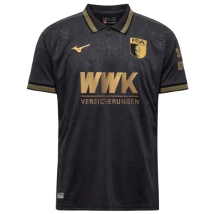 FC Augsburg Camiseta 2025 2026 Tercera Negra - Camiseta Fc Augsburg | camisetafutbolshop