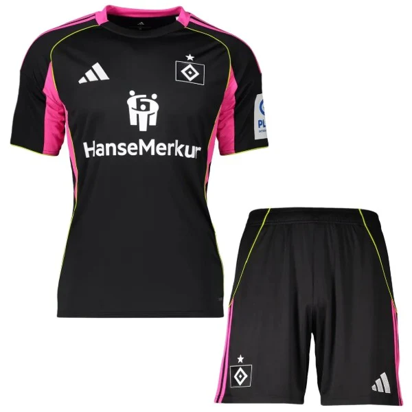 Hamburgo S.V Conjunto 2025 2026 Tercera Negro - Hamburgo S.V Barata | camisetafutbolshop
