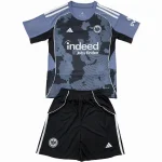 Conjunto 2025 2026 Tercera Gris - Eintracht Frankfurt Niños Barata | camisetafutbolshop