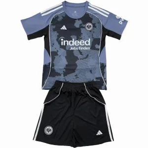 Conjunto 2025 2026 Tercera Gris - Eintracht Frankfurt Niños Barata | camisetafutbolshop
