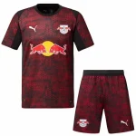 Conjunto 2025 2026 Tercera Rojo - RB Leipzig Niños Barata | camisetafutbolshop