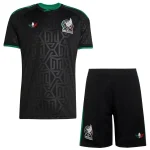 Conjunto 2026 Tercera Negro - Playera Mexico 2026 Niños | camisetafutbolshop